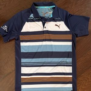Small mens puma golf polo shirt
